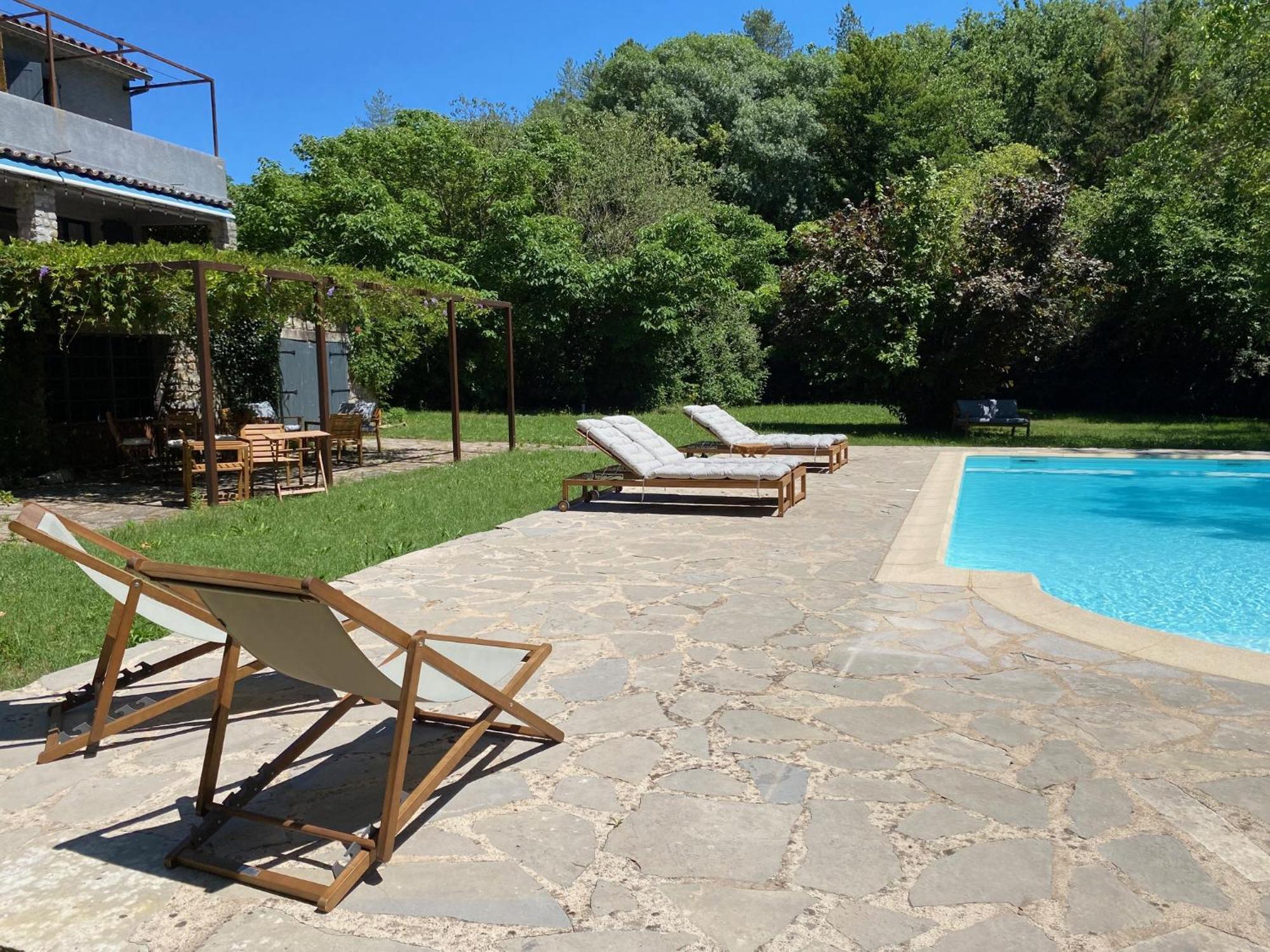 L'Auberge Du Ranc Saint Sebastien d'Aigrefeuille Esterno foto